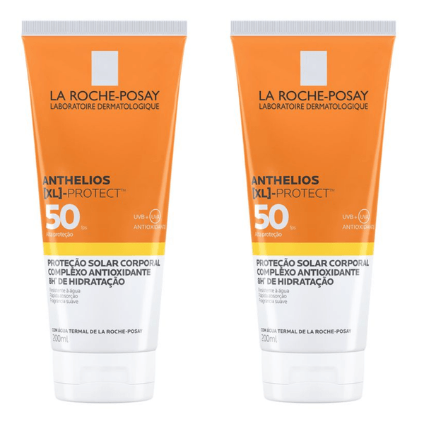 Kit com 2 Unidades de Protetor Solar Anthelios XL Protect FPS50 La Roche-Posay 200ml