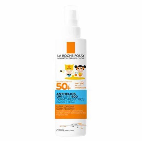 Protetor Solar La Roche Posay Anthelios Uvmune 400 FPS60 Dermo Pediatrics Spray Invisível 200ml Protetor Solar La Roche Posay Anthelios Uvmune 400 FPS60 Dermo Pediatrics Spray Invisível 200ml