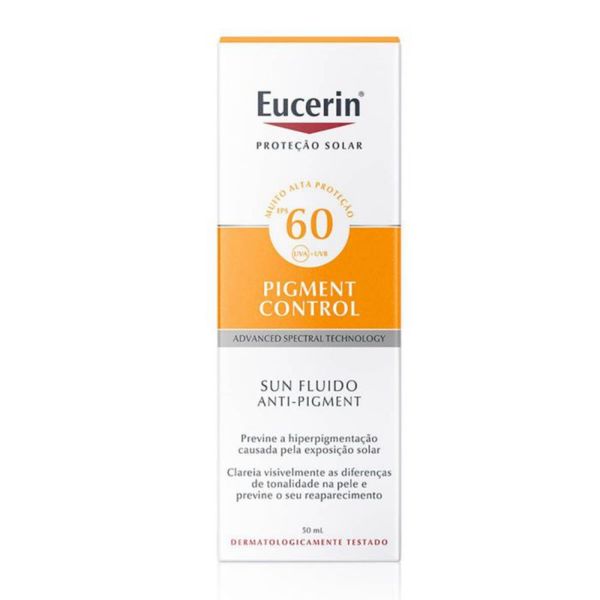 Protetor Solar Facial Eucerin Pigment Control FPS60 50ml