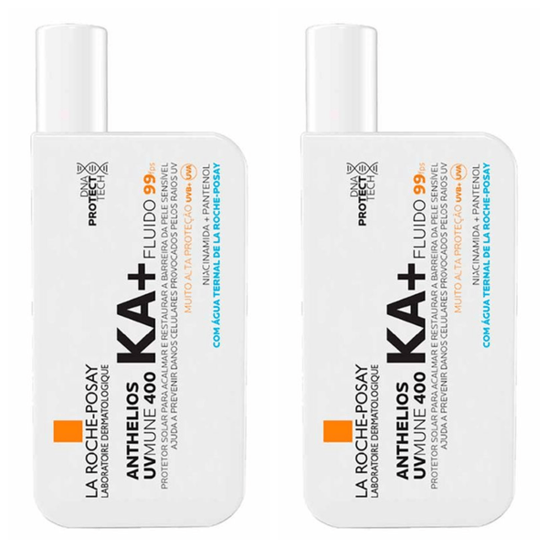 Kit com 2 Unidades de Protetor Solar Anthelios Uvmune 400 Ka+ FPS99 La Roche Posay 40ml