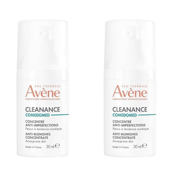 Kit com 2 Unidades de Sérum Corretor Facial Antiacne Avène Cleanance Comedomed com 30ml