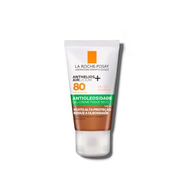 Protetor Solar Facial La Roche Posay Anthelios Airlicium FPS80 Cor 5.0 40g