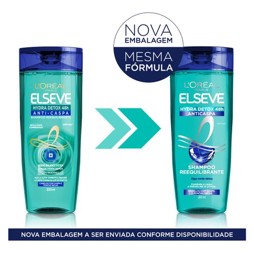 Loreal Elseve Shampoo Anti-Caspa Hydra Detox 200ml (LN)