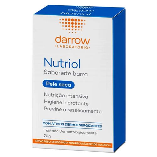 Nutriol Sabonete Barra 70g - Darrow