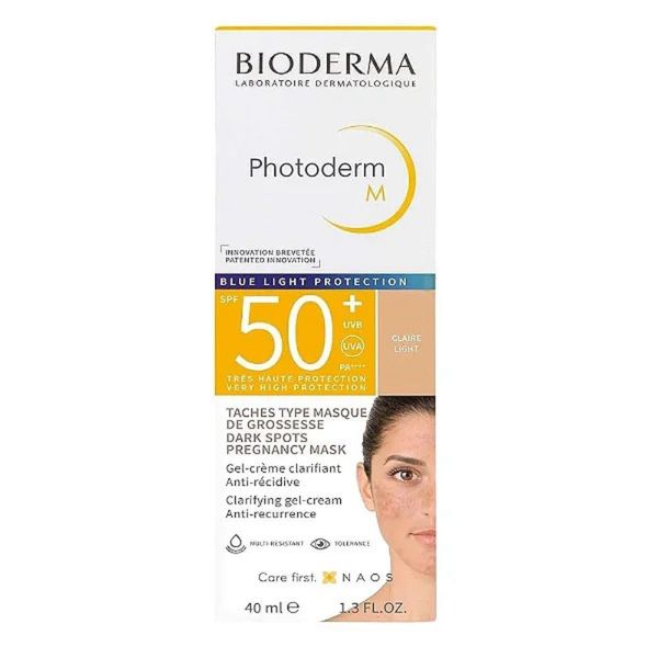 Photoderm M Bioderma Protetor Solar 40ml FPS50 Claire