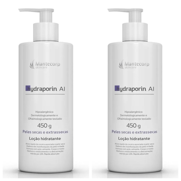 Kit com 2 Unidades de Loção Hidratante Hydraporin Ai 450G