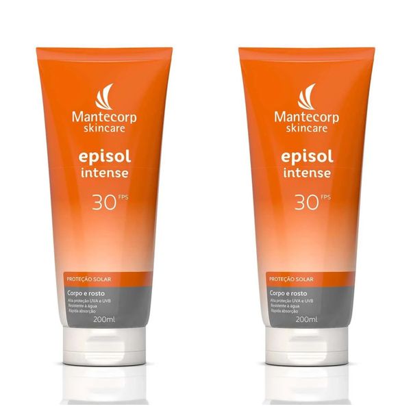 Kit com 2 Unidades de Episol Intense Protetor Solar FPS30 200ml