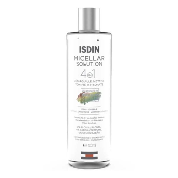 Isdin Água Micelar 4 Em 1 Micellar Solution 400ml