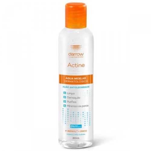 Actine Água Micelar Dermatológica com 200ml