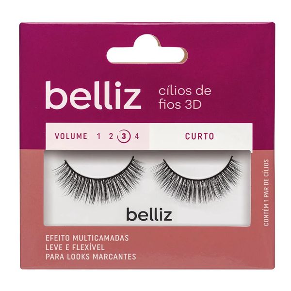 Cílios Belliz 3D 201
