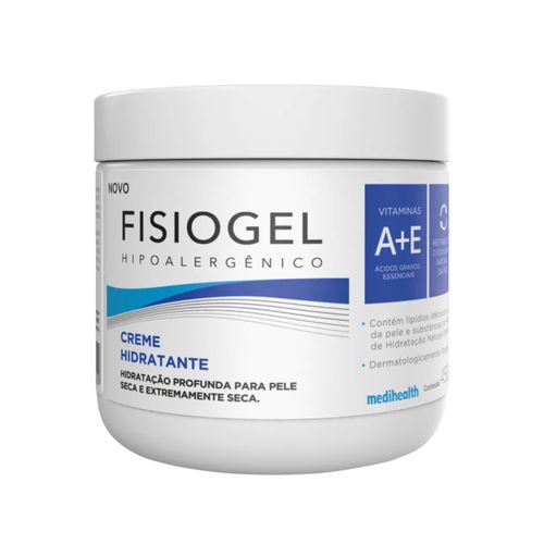 Creme Hidratante para Mãos e Pés Fisiogel Hipoalergênico 50g