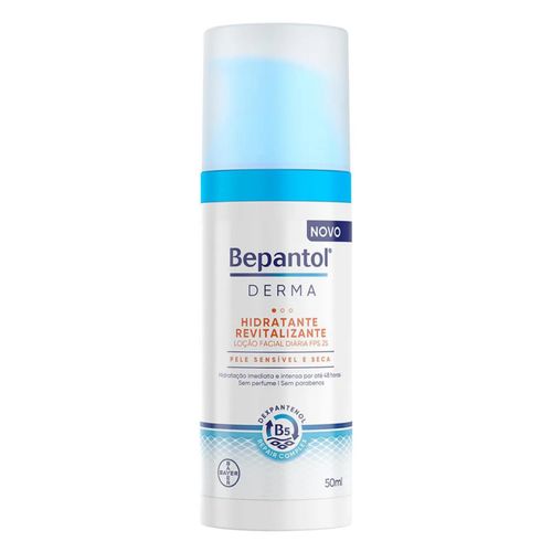 Loção Facial Noturna Bepantol Derma Pele Sensível e Seca 50ml