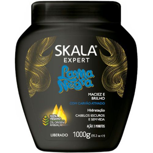 Creme de Tratamento Lama Negra 1Kg Skala