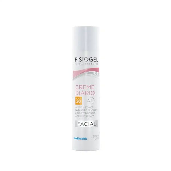 Creme Facial Fisiogel Ação Calmante FPS20 - 40ml