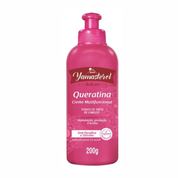 Creme Multifuncional Yamasterol Queratina 200g