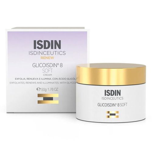 Creme Facial Glicoisdin 8 Soft Isdin 50g