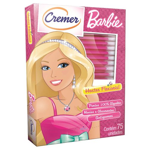 Hastes-Flexiveis-Cremer-Barbie-75-Unidades-335932 Hastes-Flexiveis-Cremer-Barbie-75-Unidades-335932