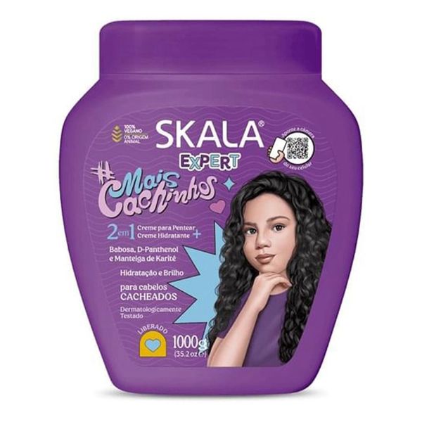 Creme de Tratamento #Mais Cachinhos 1Kg Skala