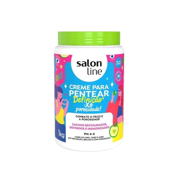 Creme Salon Line Xô Porosidade Definição Natural 1kg