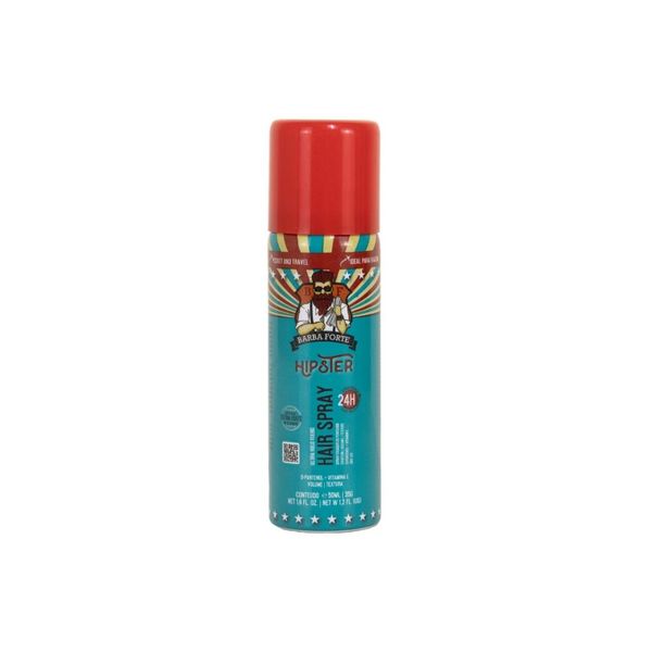 Spray Barba Forte Hipster Fixador de Penteado Hold 50ml
