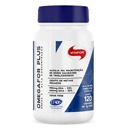 Omegafor Plus 120 Caps - Vitafor