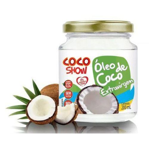 Óleo de Coco Extra Virgem 200ml - Coco Show