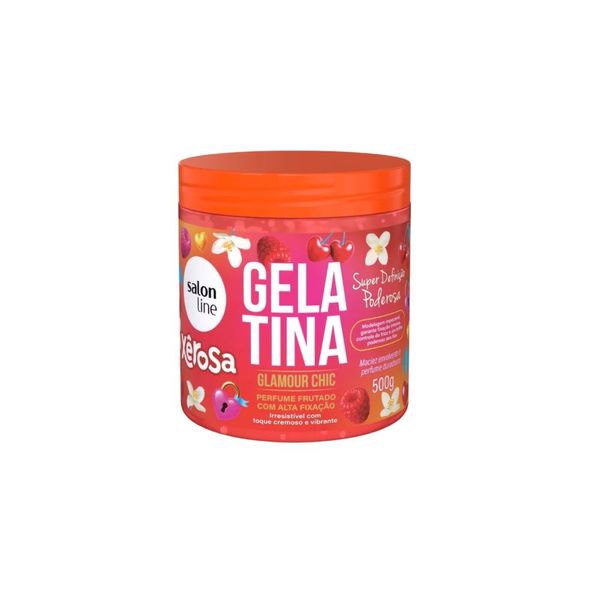 Gelatina Capilar Salon Line Xêrosa Glamour Chic 500g