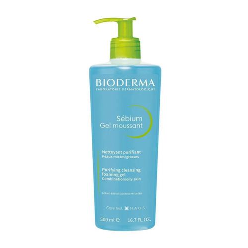 Sébium Gel Moussant Gel De Limpeza Bioderma 500ml