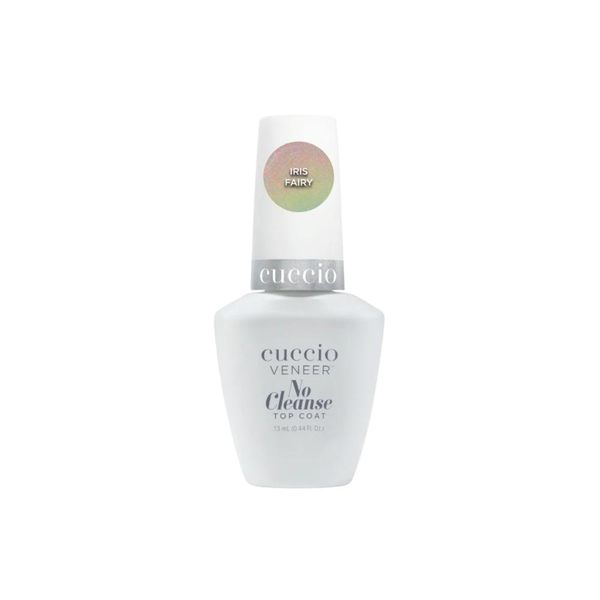 Finalizador Top Coat Cuccio No Cleanse Iris Fairy 13 ml