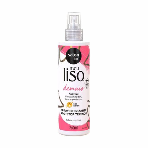 Meu Liso Demais Defrizante Spray Protetor Térmico 240ml Meu Liso Demais Defrizante Spray Protetor Térmico 240ml