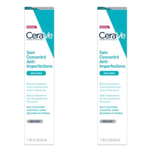 Kit com 2 Unidades de Gel Antiacne Cerave Acne Control Pele Oleosa a Acneica 40g