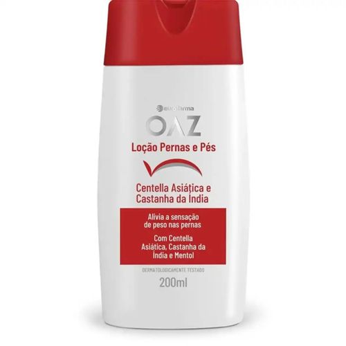 Loção Pernas E Pés Castanha Da Índia Oaz 200ml