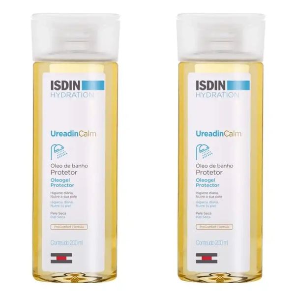 Kit com 2 Unidades de Isdin Ureadin Calm Óleo Duche 200ml