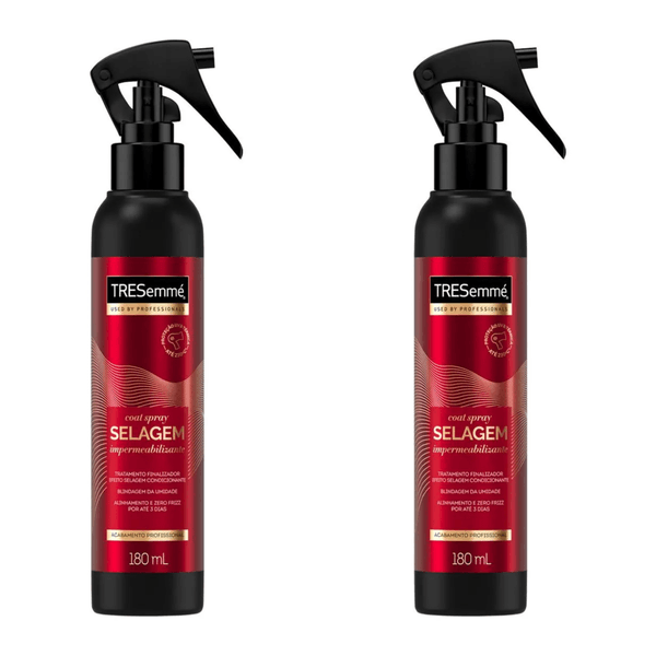 Kit com 2 Unidades de Finalizador Spray Tresemmé Selagem Impermeabilizante 180ml