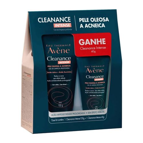 Kit Avène Cleanance Gel De Limpeza Intense 150g + 40g