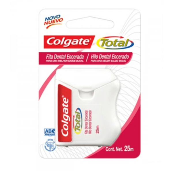 Kit com 2 Unidades de Fita Dental Colgate Total 25M