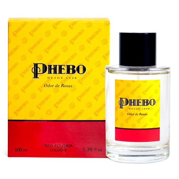 Deo Colônia Phebo Odor de Rosas 100ml
