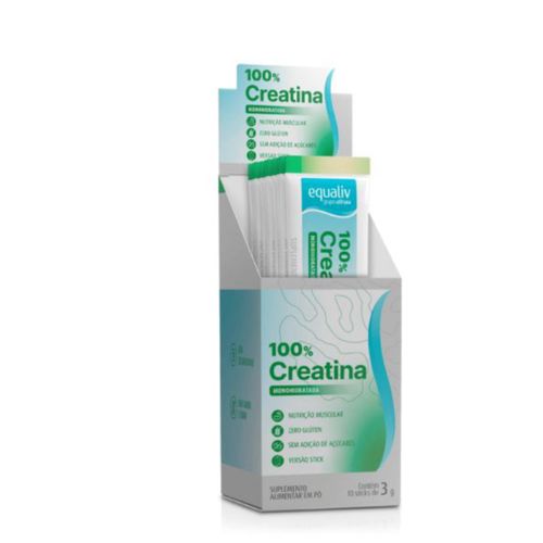 Creatina 100% Monohidratada - 10 Sticks