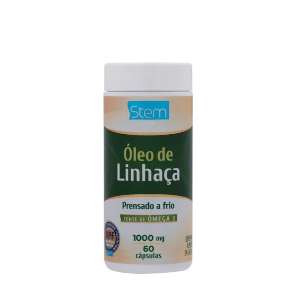 Óleo de Linhaça - 60 cápsulas - Stem