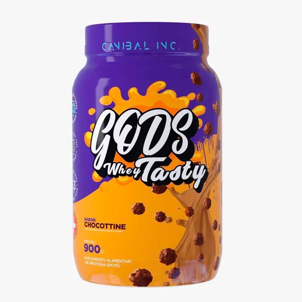 Whey Protein 3W Gods Whey Tasty 900g Chocottine Canibal Inc