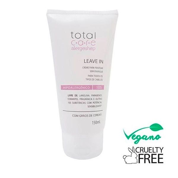 Leave In Hipoalergênico Total Care Alegorshop 150ml