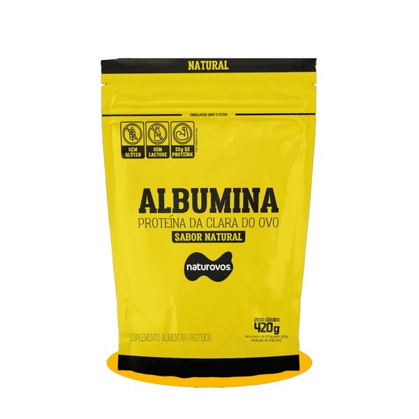 Albumina Natural 420g - Naturovos