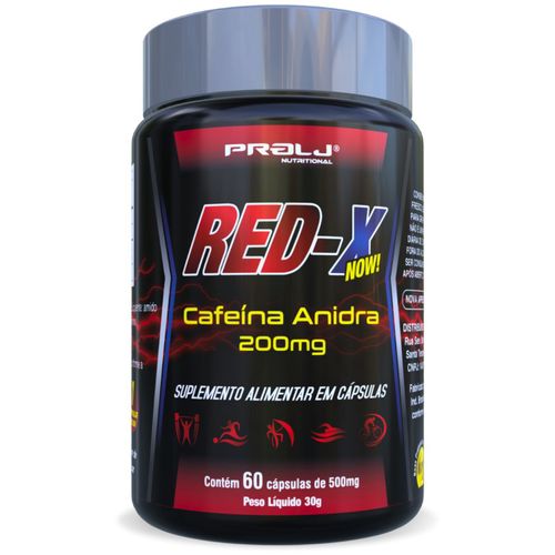 RED X CAFEÍNA  200MG 60 CÁPSULAS