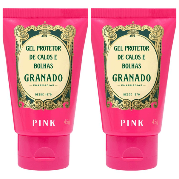 Kit com 2 Unidades de Gel Protetor de Calos e Bolhas Granado Pink 45g