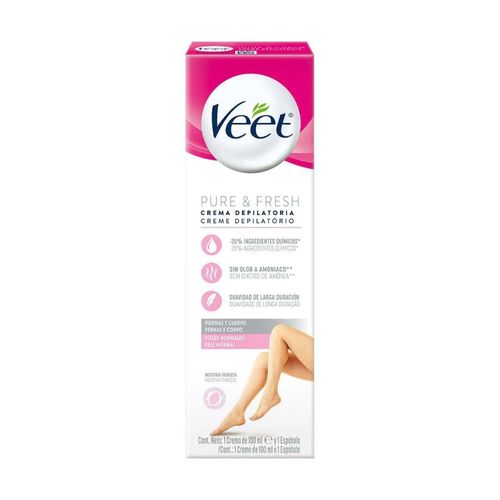 Creme Depilatório Veet Pure Pele Normal 100ml