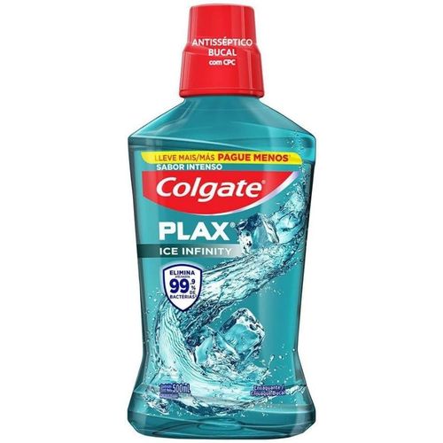 Enxaguante Bucal Colgate Plax Ice Infinity 500ml
