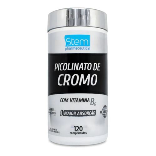 Picolinato de Cromo - 120 comprimidos - Stem