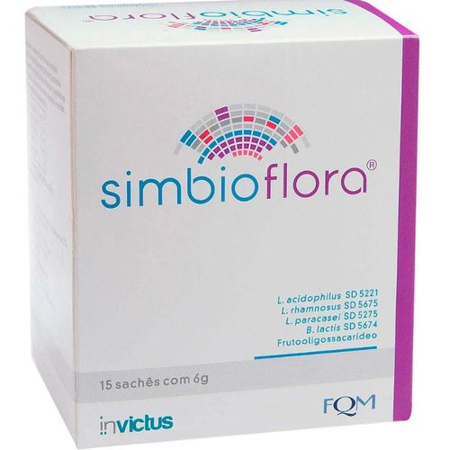 Simbioflora Probiótico em Pó 15 Envelopes de 6g