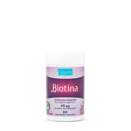 Biotina 45µg - 60 comprimidos - Stem