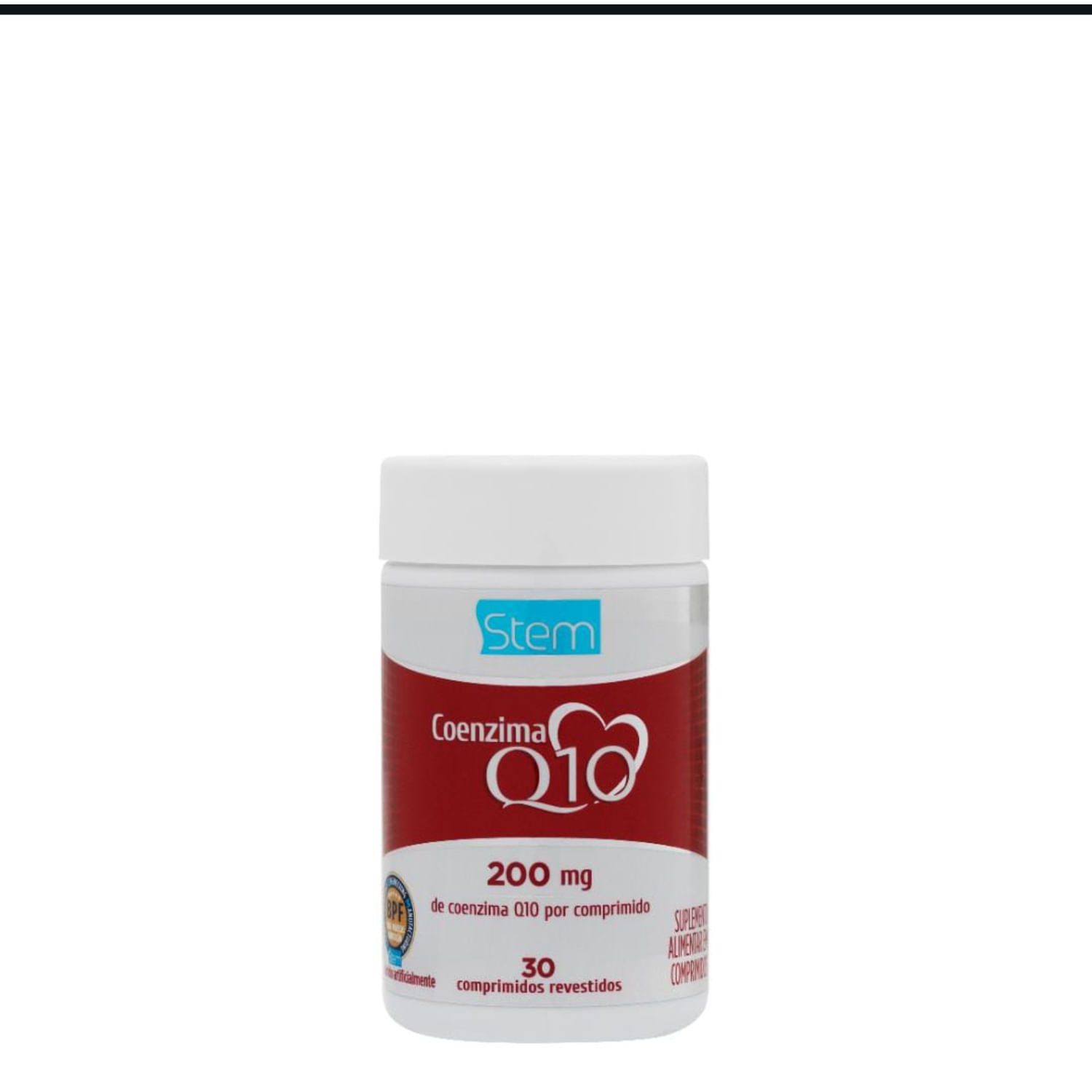 Coenzima Q10 200mg - 30 comprimidos - Stem